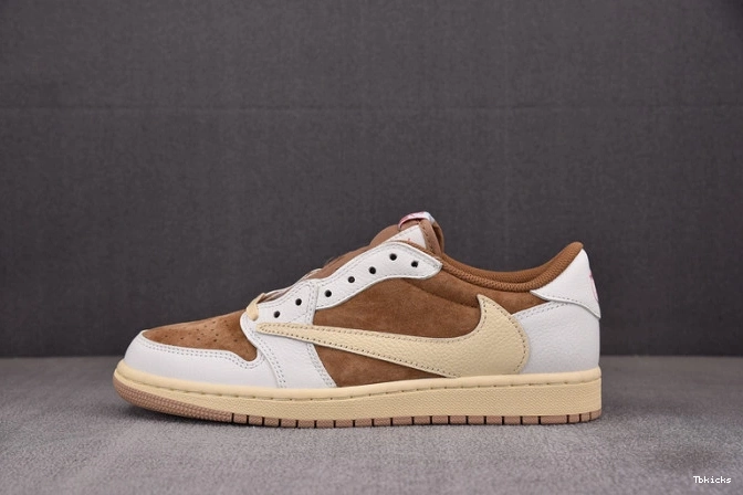 Cheap TBK Travis OG DM7866-106 x Scott AJ 1 Low SP 0816